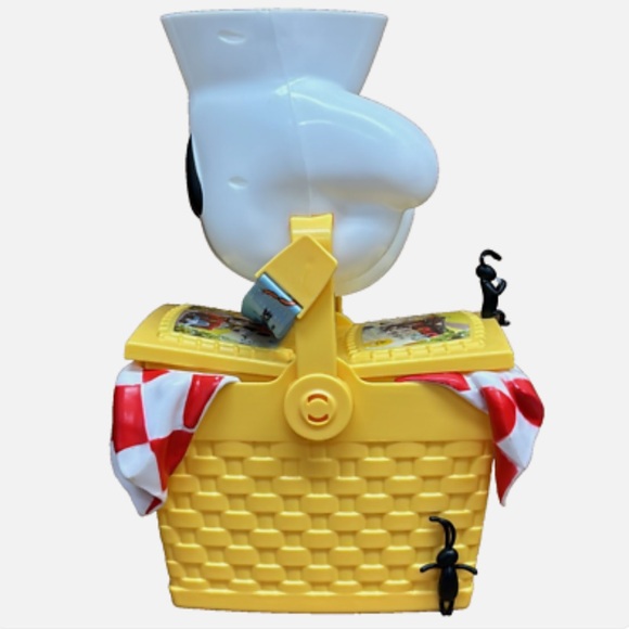 Disney Parks Mickey Minnie Picnic Basket Popcorn Bucket Strap Exclusive - Picture 4 of 15